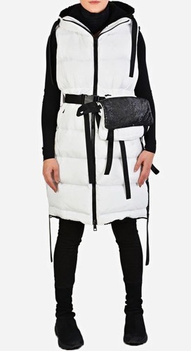 Haine inside hooded long - haine,