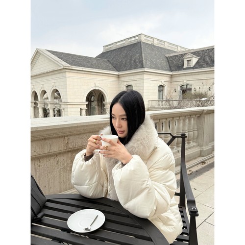 Winter womens fox fur collar - womens,
